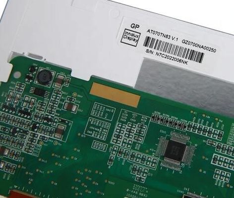 Exposição de At070tn83 V1 TFT HD OEM 800x480 da placa da movimentação do tela táctil de TFT LCD de 7 polegadas