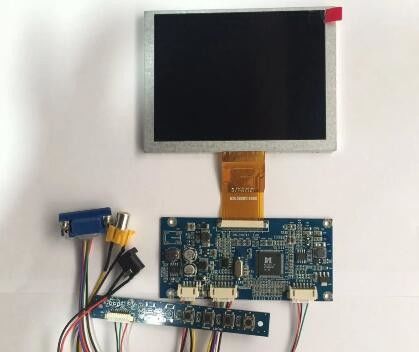 O tela táctil de TFT do painel do LCD de 5 polegadas de ZJ050NA-08C visualização o controlador de tela Board de 640x480 Tft