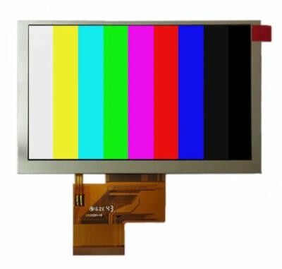 Lêndea 800*480 do painel LCD 350 de Ej050na-01g Innolux painel do LCD de 5 polegadas