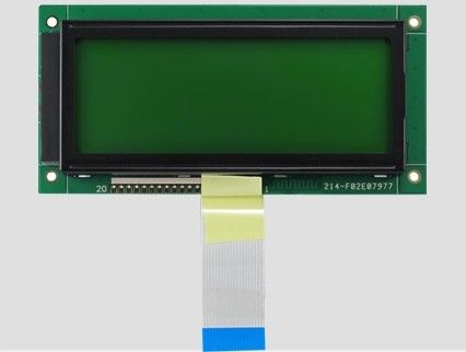 192*64 Caracter Graphics Dot Matrix LCD Display Module Amarelo Verde / Azul Branco