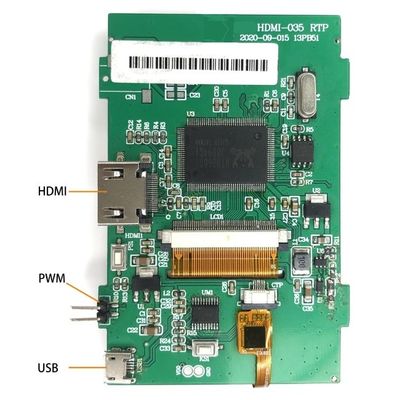 3Ecrã LCD HDMI 320*480 Raspberry Pi Displays Controle táctil Capacitivo/Resistivo